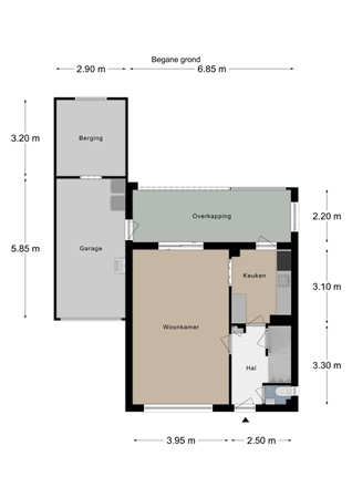 Floorplan - Kerkveldstraat 6, 6291 GL Vaals